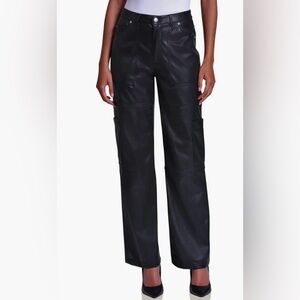 Avec Les Filles  Faux-Ever Leather Cargo Pants
Avec Les Filles